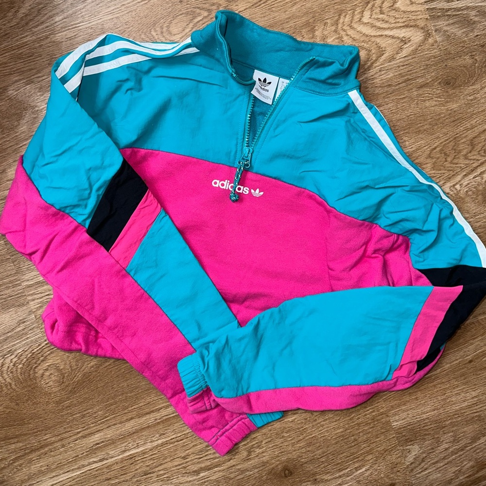 Adidas half zip